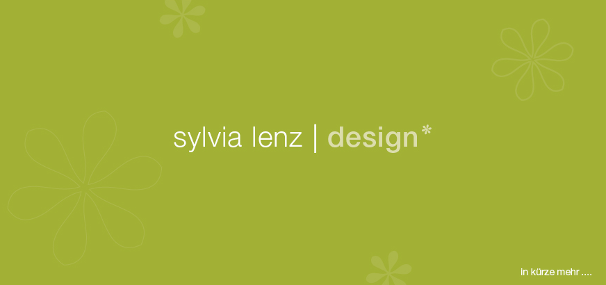 sylvia lenz | design*  -- grafik design